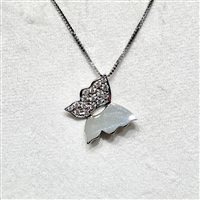 Collana Fanton Gioielli Donna COLLANE DIAMANTI in Oro bianco Diamante 0.30 Ct FAN0226A_52 - FAN0226A_52